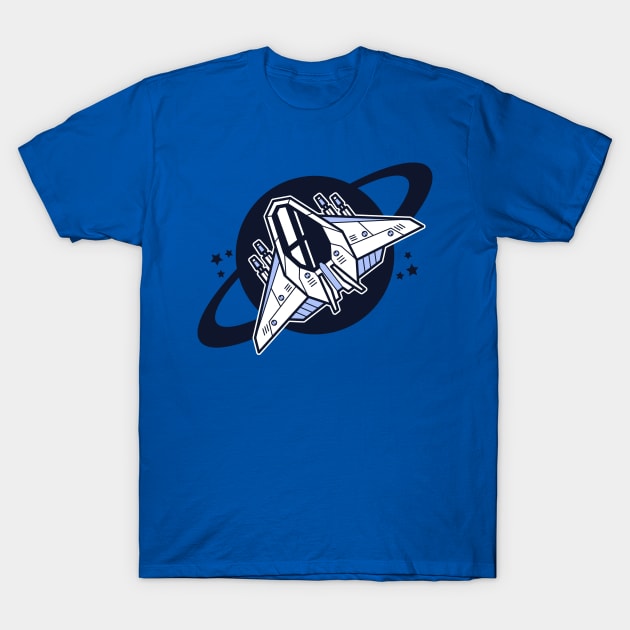 Spacecraft Shooter T-Shirt by erwinwira